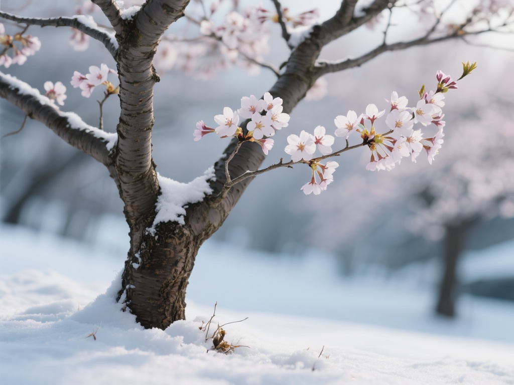 樱空桃：桃花空影
